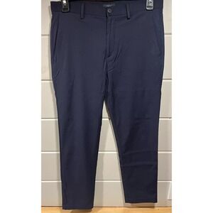 Theory Men's Chino Navy Blue Slacks Career Business Size‎ 32W 28.5L